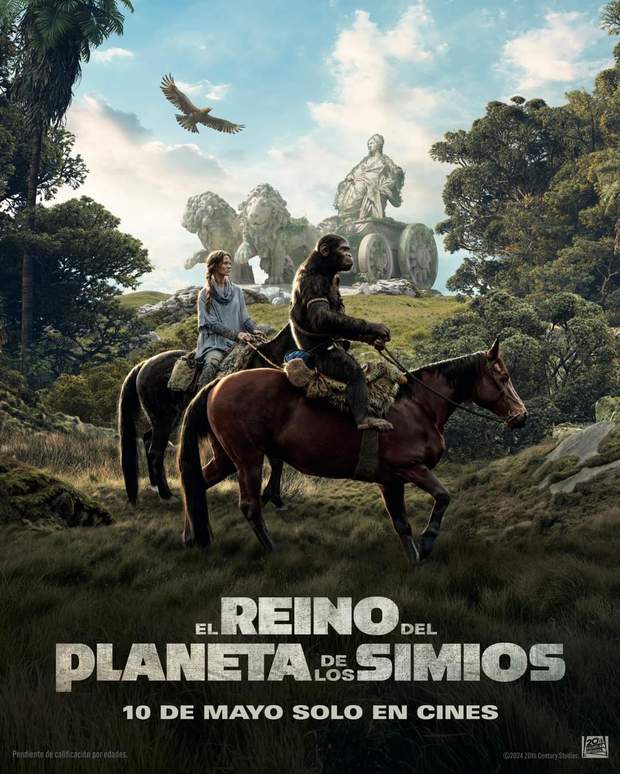 El Reino del Planeta de los Simios. Poster Madrid. ¡Y tráiler final!.