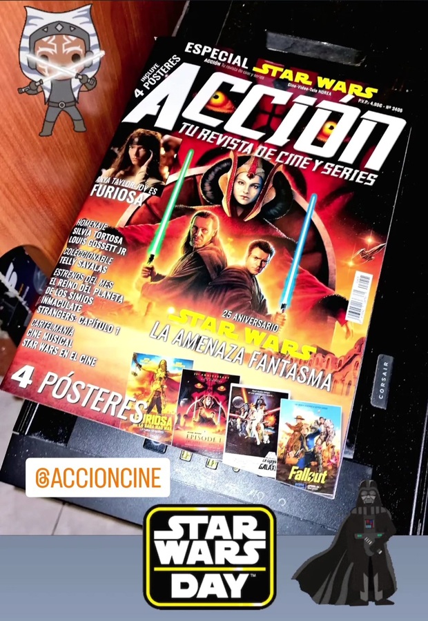 ¡Feliz día de Star Wars a toda la comunidad de Mubis!. Acción Cine Mayo 2024: Mi Compra 04-05-2024 