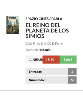 El Reino del Planeta de los Simios: Breve Crítica y Entrada [Sin Spoilers]. Nota: 9/10.