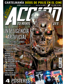 Accion Cine. Portada y posters Junio 2024.