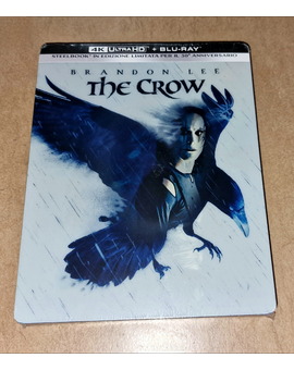 El Cuervo. Steelbook 4K Italiano con poster y postales. Mi Compra 24-05-2024.