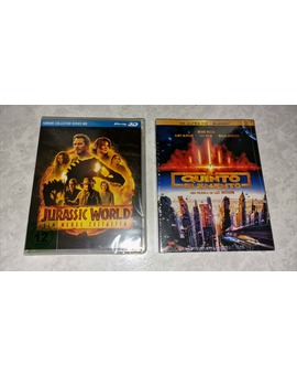 Jurassic World Dominion 3D Turbine Collector Series (#01) con Castellano y El Quinto Elemento 4K. 