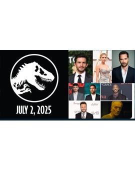 Este es el casting completo de Jurassic Park 7.