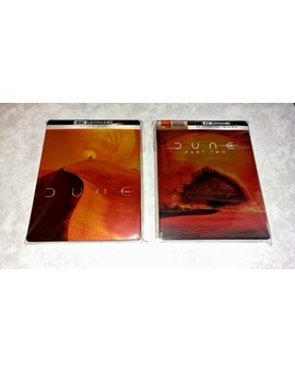 Dune Colección steelbooks. Con drama incluido en el steel de Dune 1.