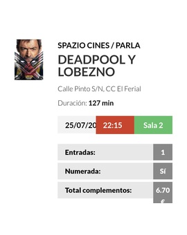 Deadpool y Lobezno: Breve Crítica y Entrada [Sin Spoilers]. Nota: 6,5/10