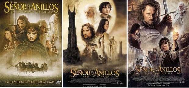 ¿QUE PORTADA ORIGINAL DE CINE DE EL SEÑOR DE LOS ANILLOS TE GUSTA MAS?