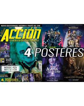 Accion Cine. Portada y posters Septiembre 2024.