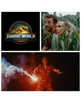 Jurassic World Rebirth. Logo oficial, primeras fotos oficiales y sinopsis.