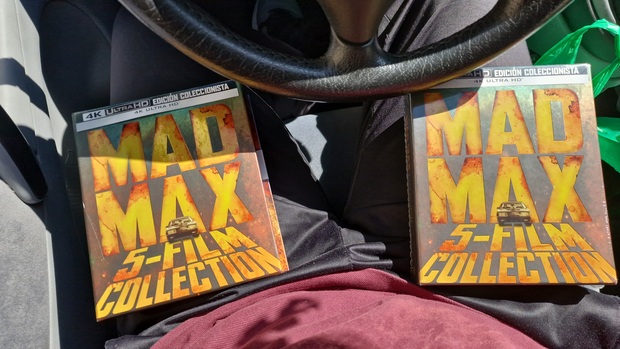 ¡Estoy Furioso!. Pack Mad Max 5 Film Collection. Mi Compra 28-09-2024.