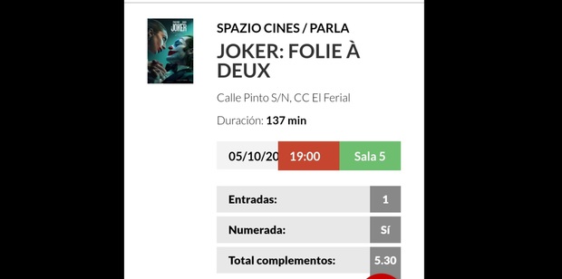 Joker: Folie à Deux: Mi Critica y mi Entrada. [Sin Spoilers]. Nota: 8/10. 
