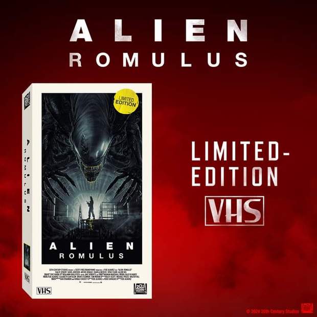 Alien Romulus. Edición limitada VHS para el 3 de Diciembre.