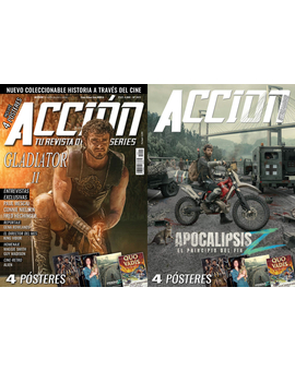 Accion Cine. Portada y posters Noviembre 2024