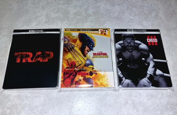 Una trampa acuchillada en un cuadrilátero. Compra 06-11-24, La Trampa, Deadpool y Lobezno y Creed 3