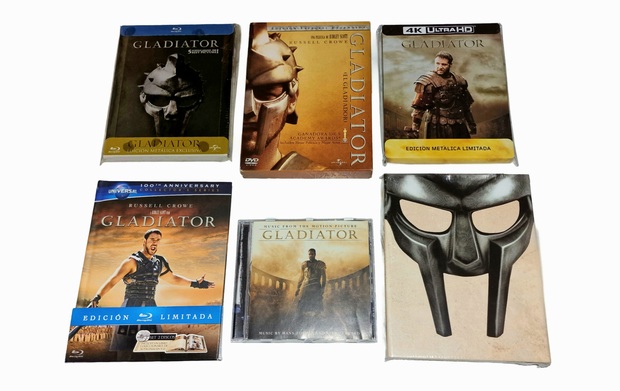 "Una vez hubo un sueño llamado Roma...". Mi Colección de Gladiator 