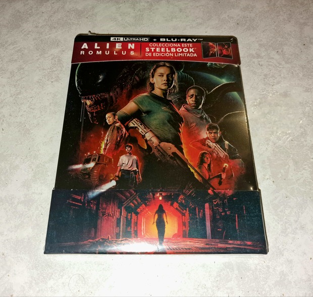 Alien Romulus Steelbook 4K UHD. Mi Compra de Fnac 10-12-2024.