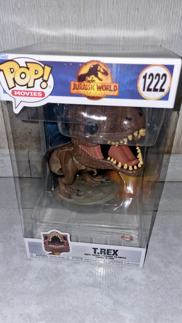 Funko Pop Jumbo 1222 T.Rex de Jurassic World Dominion. Mi Compra 07-01-2025.