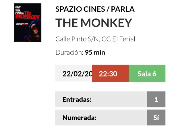 The Monkey: Mi Entrada.