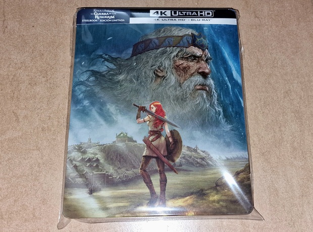 El Señor de los Anillos La Guerra de los Rohirrim. Steelbook 4K UHD.  Mi Compra 28-03-2025.