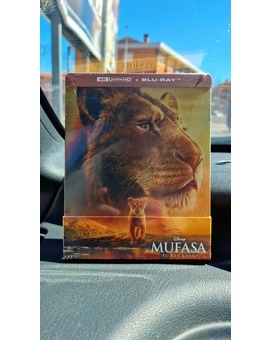Mufasa (El Rey León). Steelbook 4K UHD. Mi Compra 31-03-2025.