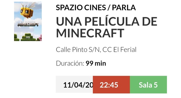Una Pelicula de Minecraft: Breve Crítica y Entrada [Sin Spoilers]. Nota: 6/10.