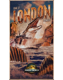 Jurassic World El Renacer. Premiere mundial en Londres 