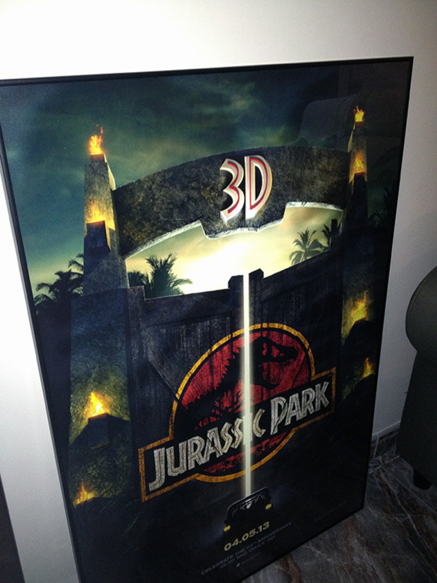 POSTER JURASSIC PARK 3D: DE CAMINO A MI CASA