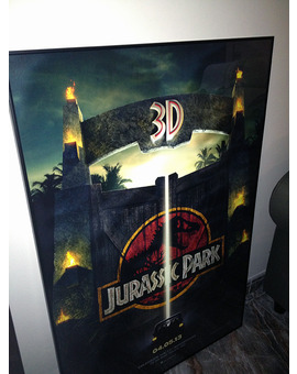 POSTER JURASSIC PARK 3D: DE CAMINO A MI CASA