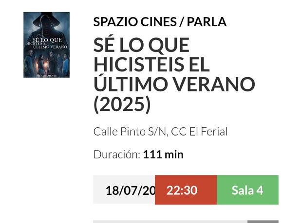 Se lo que Hicisteis el ultimo verano. Breve Crítica y Entrada [Sin Spoilers]. Nota: 6 /10.