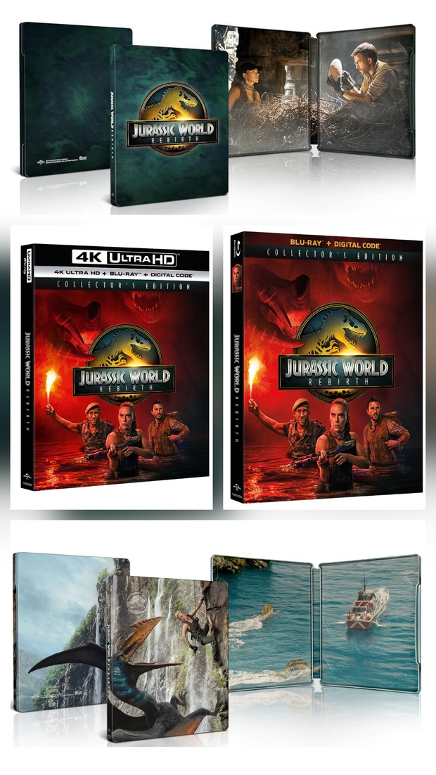 9 de Septiembre en 4K UHD y Blu-ray. Jurassic World El Renacer 
