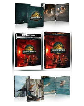 9 de Septiembre en 4K UHD y Blu-ray. Jurassic World El Renacer 