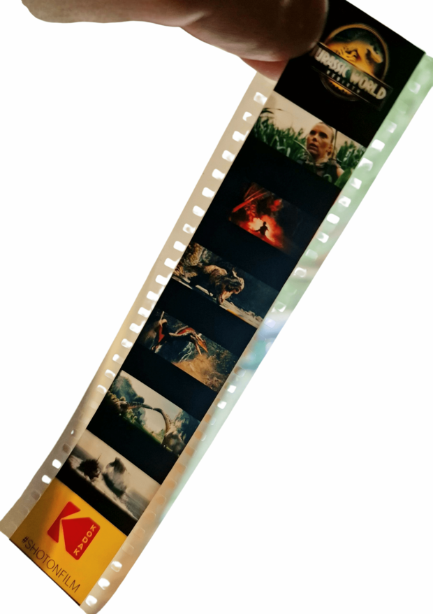 Tira Kodak de Jurassic World El Renacer 