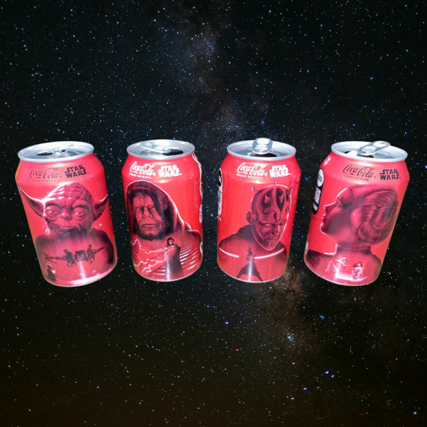 Botes Coca Cola Star Wars
