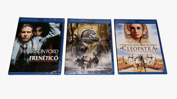 Frenético, El Mundo Perdido (Jurassic Park) y Cleopatra. Mis Compras 01-09-2025.