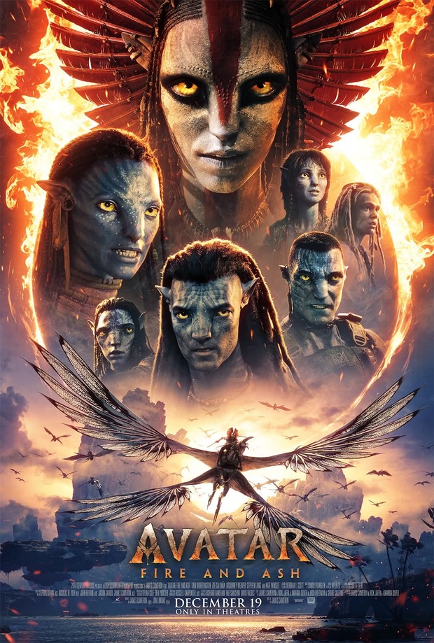 Avatar Fuego y Ceniza. Nuevo Tráiler y póster.