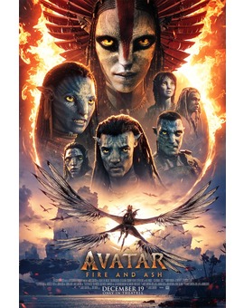 Avatar Fuego y Ceniza. Nuevo Tráiler y póster.