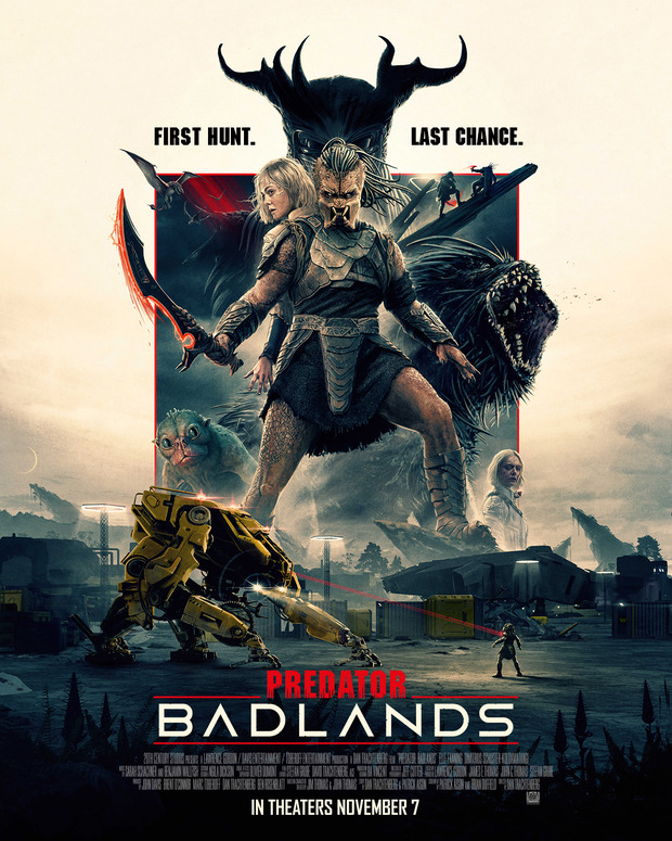 Predator. Badlands. Póster y tráiler final.