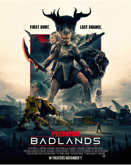 Predator. Badlands. Póster y tráiler final.
