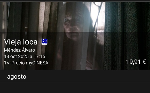 Vieja Loca: Mi Entrada