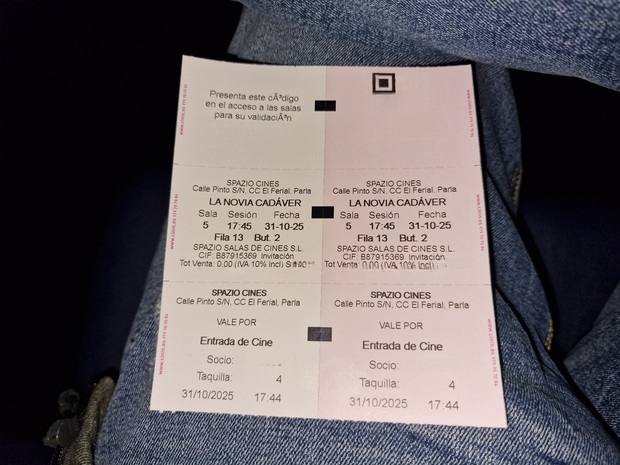 La Novia Cadáver: Mi Entrada.