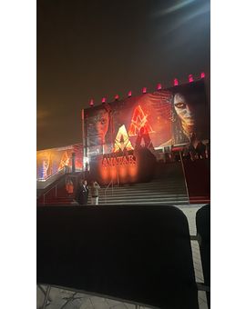 Noche de premiere de Avatar Fuego y Cenizas