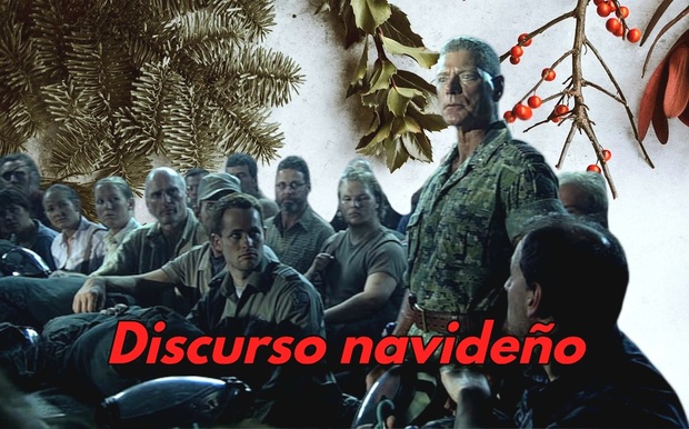 Discurso navideño.