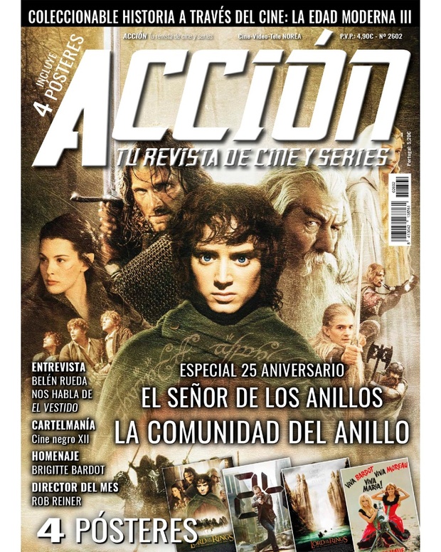 Acción Cine. Portada y posters Febrero 2026.
