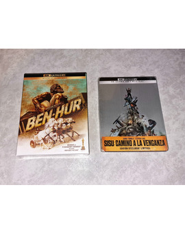 Ben Hur edición coleccionista 4K y Sisu 2 Camino a la Venganza: Mi Compra 25-02-2025.