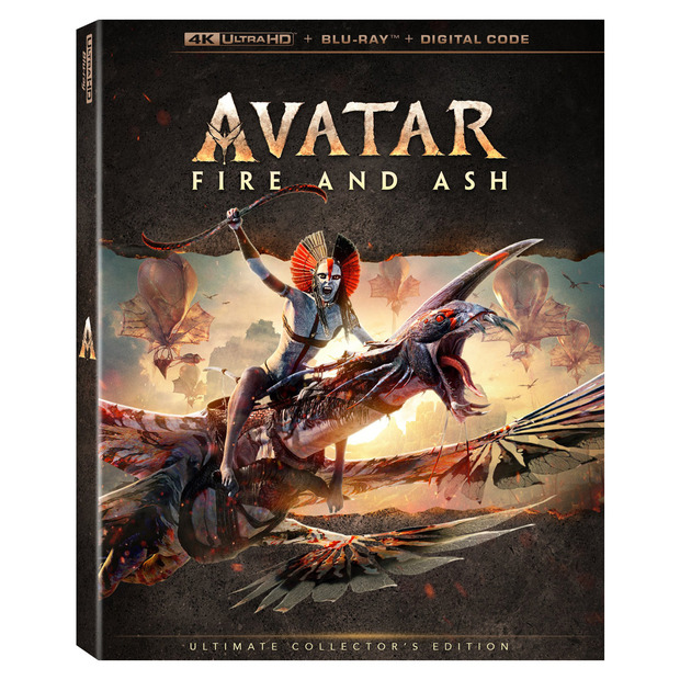 4K + Blu-ray. Avatar Fire and Ash