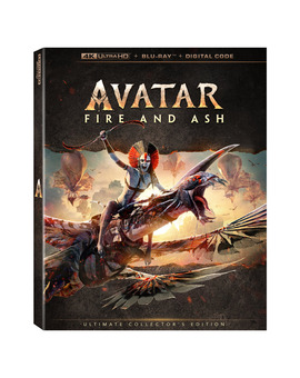 4K + Blu-ray. Avatar Fire and Ash