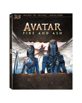 Blu-Ray 3D + Blu-ray. Avatar Fire and Ash