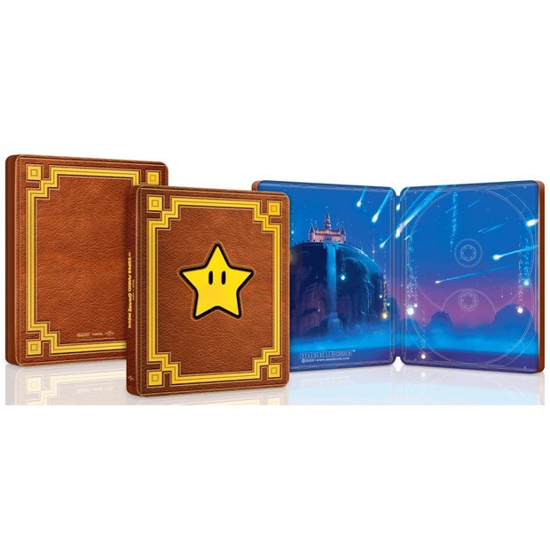 Super Mario Galaxy. Diseño del steelbook 