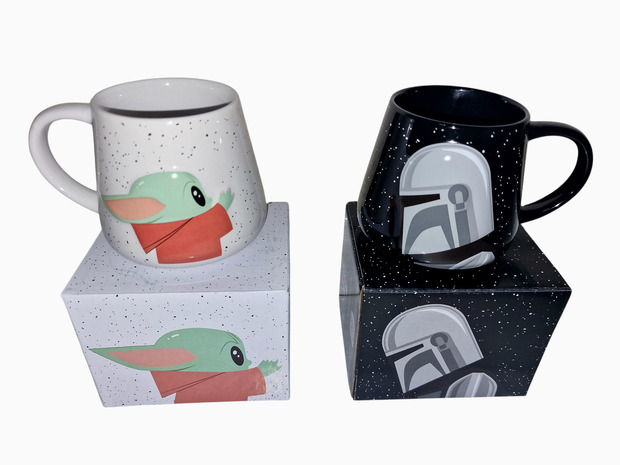 Star Wars: The Mandalorian and Grogu. Tazas de Burger King. Foto 1 de 2.