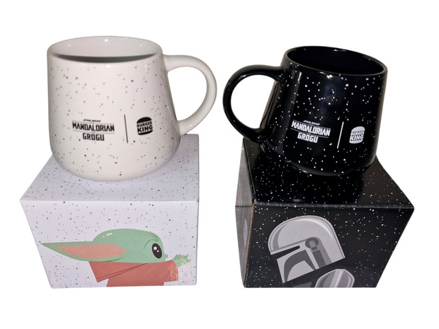 Star Wars: The Mandalorian and Grogu. Tazas de Burger King. Foto 2 de 2.