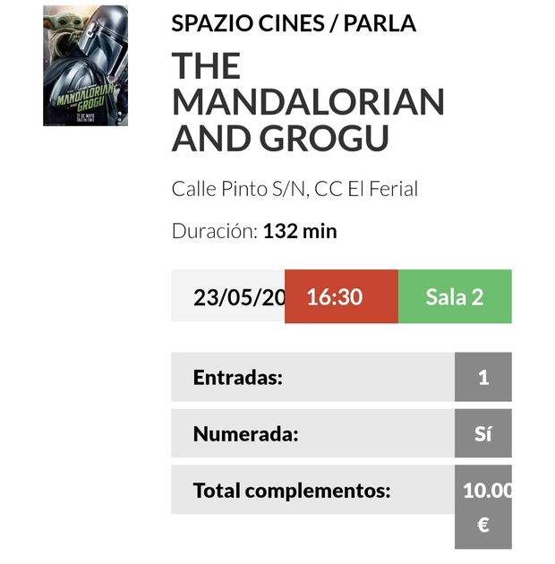 The Mandalorian and Grogu. Mi Entrada.